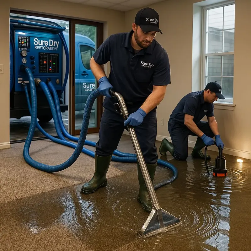 Water Extraction and Removal process in Pulaski, VA